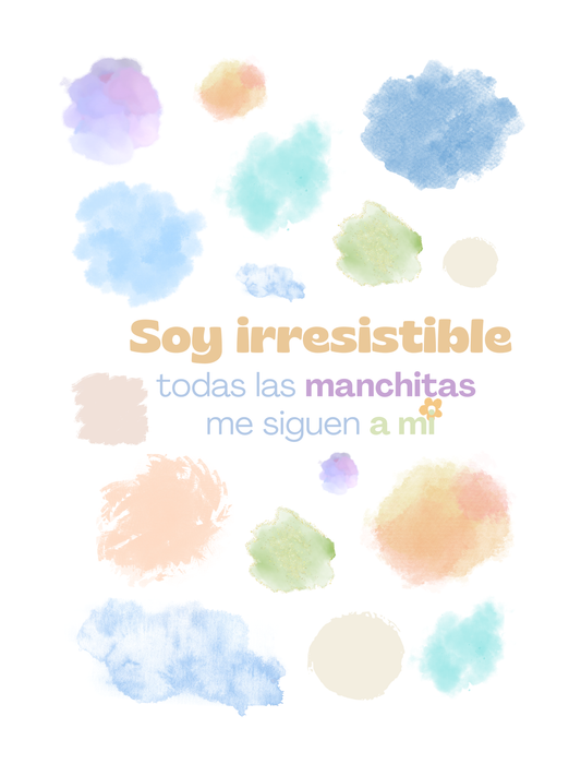 Lámina cuadro Infantil - Manchitas
