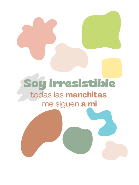 Lámina cuadro Infantil - Manchitas