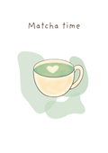 Lámina Matcha time 1